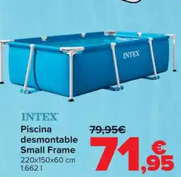 Carrefour INTEX Piscina desmontable Small Frame oferta