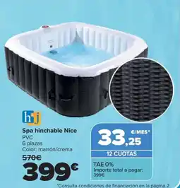 Carrefour Spa hinchable Nice oferta
