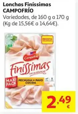 Alcampo CAMPOFRÍO Lonchas Finíssimas oferta
