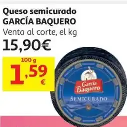 Alcampo GARCÍA BAQUERO Queso semicurado oferta