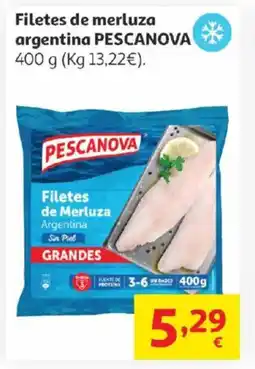 Alcampo PESCANOVA Filetes de merluza argentina oferta