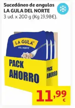 Alcampo LA GULA DEL NORTE Sucedáneo de angulas oferta