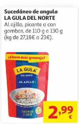 Alcampo LA GULA DEL NORTE Sucedáneo de angula oferta
