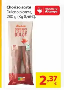 Alcampo Chorizo sarta oferta