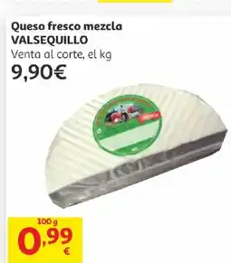 Alcampo VALSEQUILLO Queso fresco mezcla oferta