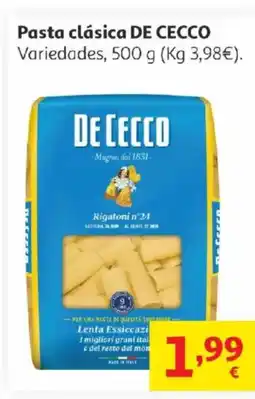 Alcampo DE CECCO Pasta clásica oferta