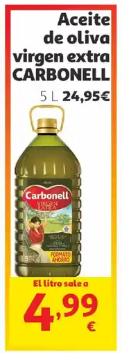 Alcampo CARBONELL Aceite de oliva virgen extra oferta