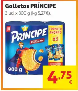 Alcampo PRÍNCIPE Galletas oferta