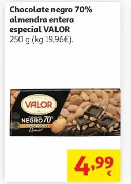 Alcampo Chocolate negro 70% Chocolate negro 70% almendra entera especial oferta