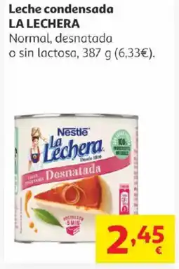 Alcampo LA LECHERA Leche condensada oferta