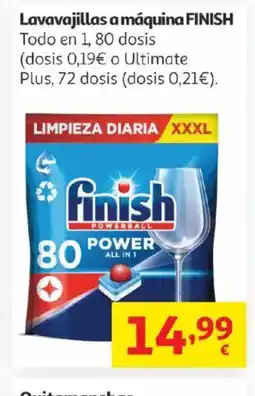 Alcampo FINISH Lavavajillas a máquina oferta