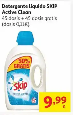 Alcampo SKIP Detergente líquido Active Clean oferta