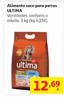Alcampo ULTIMA Alimento seco para perros oferta