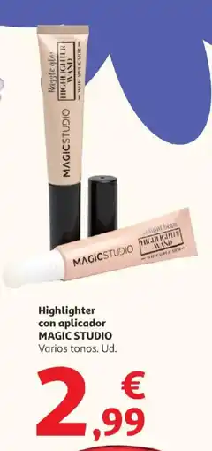 Alcampo MAGIC STUDIO Highlighter con aplicador oferta