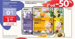 Alcampo Mascarilla botánica mbeauty oferta
