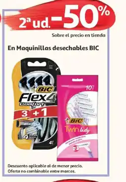 Alcampo BIC En Maquinillas desechables oferta