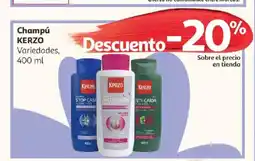 Alcampo KERZO Champú oferta