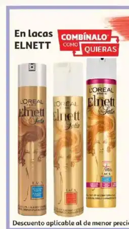 Alcampo ELNETT En lacas oferta