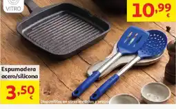 Alcampo Espumadera acero/silicona oferta