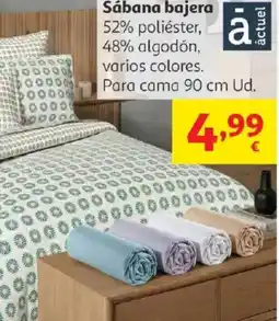 Alcampo Sábana bajera oferta