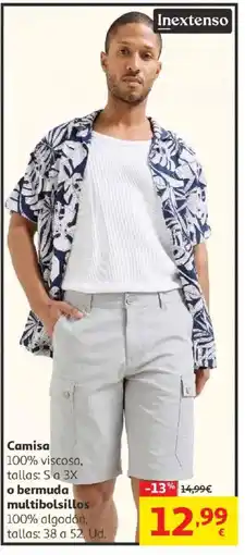Alcampo INEXTENSO Camisa oferta