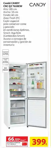 Alcampo CANDY Combi CNC Q2 T618EW oferta