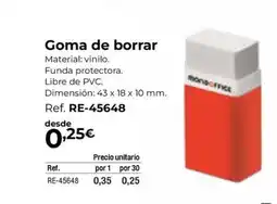 Staples Kalamazoo Goma de borrar oferta