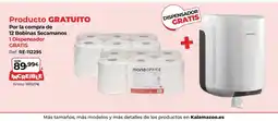 Staples Kalamazoo Por la compra de 12 Bobinas Secamanos oferta