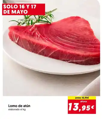 Hiper Usera Lomo de atún oferta