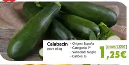 Hiper Usera Calabacín oferta