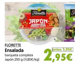 Hiper Usera FLORETTE Ensalada oferta