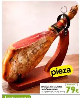 Hiper Usera NAVIDUL 4 ESTACIONES Jamón reserva oferta