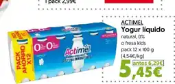 Hiper Usera ACTIMEL Yogur líquido oferta