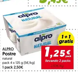 Hiper Usera ALPRO Postre natural oferta