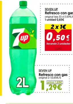 Hiper Usera SEVEN UP Refresco con gas oferta