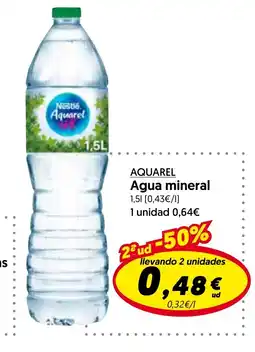 Hiper Usera AQUAREL Agua mineral oferta