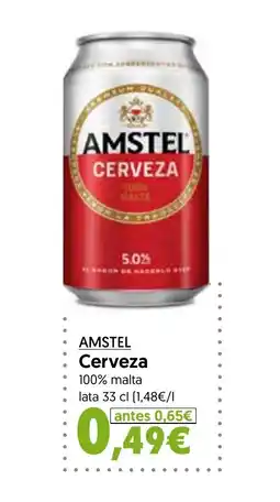 Hiper Usera AMSTEL Cerveza oferta