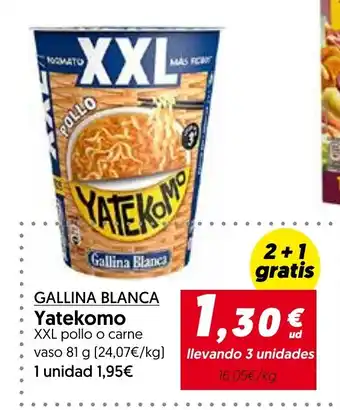 Hiper Usera GALLINA BLANCA Yatekomo oferta