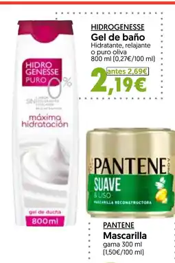 Hiper Usera HIDROGENESSE Gel de baño oferta