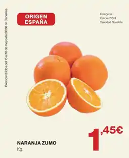 Supercor Naranja zumo oferta