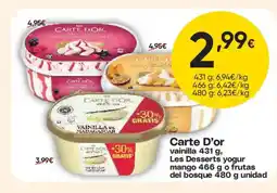 FROIZ CARTE D'OR oferta