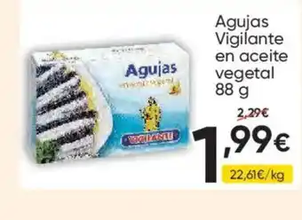 FROIZ Agujas Vigilante en aceite vegetal oferta