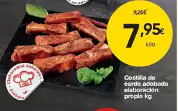 FROIZ Costilla de cerdo adobada elaboración propia oferta