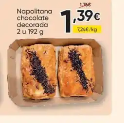 FROIZ Napolitana chocolate decorada 2 u oferta