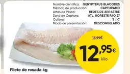 FROIZ Filete de rosada oferta