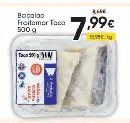 FROIZ FROITOMAR Bacalao Taco oferta