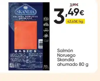 FROIZ SKANDIA Salmón Noruego ahumado oferta