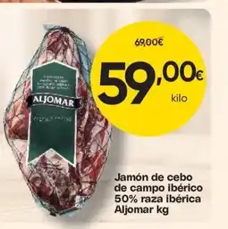 FROIZ ALJOMAR Jamón de cebo de campo ibérico 50% raza ibérica oferta