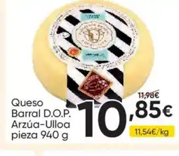 FROIZ Barral D.O.P. Arzúa-Ulloa pieza oferta
