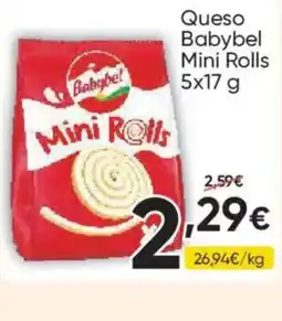 FROIZ BABYBEL Queso Mini Rolls oferta